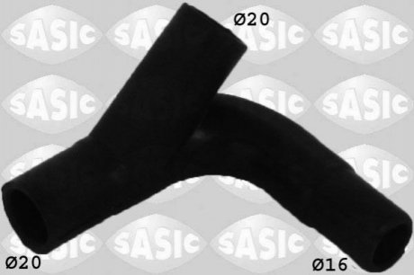 Шланг резиновой системы охлаждения - (7701061051) SASIC 3404103