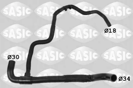 Шланг радіатора SASIC 3404205