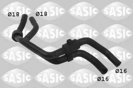 Патрубок системы охлаждения SASIC 3406003