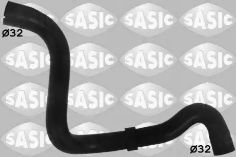 Патрубок радіатора (нижній) Ford Focus/C-Max 1.4-1.6/Ti 03-12 SASIC 3406150