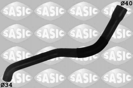 Шланг резиновой системы охлаждения SASIC 3406193 (фото 1)