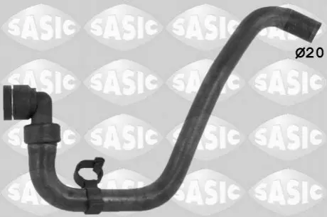 Шланг гумовий системи охолодження Випускна сторона OPEL ASTRA J, ASTRA J GTC 2.0D 09.09-10.15 SASIC 3406333