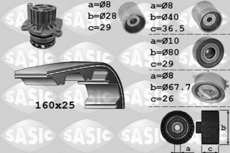 Автозапчасть SASIC 3906069