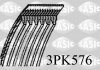 Автозапчасть SASIC 3PK576 (фото 1)