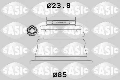 Комплект пилозахисний, приводний вал SASIC 4003419