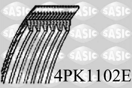 Автозапчастина SASIC 4PK1102E (фото 1)