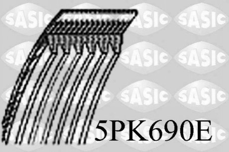 Автозапчастина SASIC 5PK690E (фото 1)