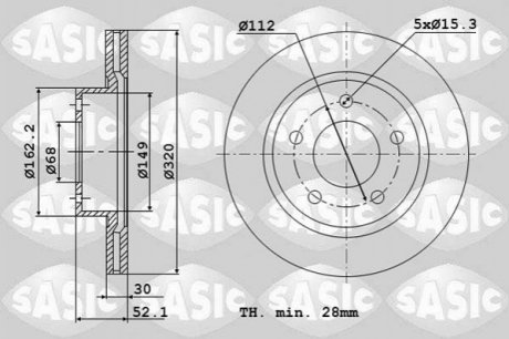 Автозапчасть SASIC 6106185