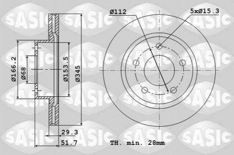 Автозапчасть SASIC 6106190