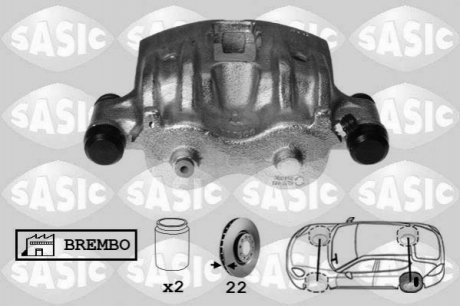 Супорт SASIC 6506160 (фото 1)