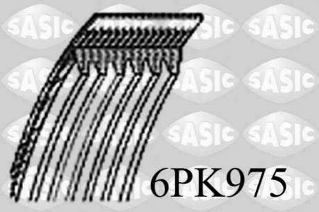 Автозапчастина SASIC 6PK975