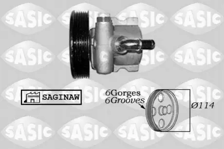 Гідравлічний насос, механізм рульового керування SASIC 7070016