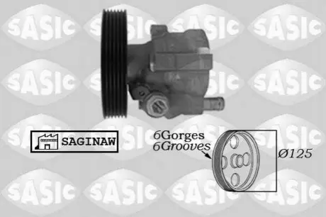 Гидравлический насос, рулевое управление SASIC 7074012