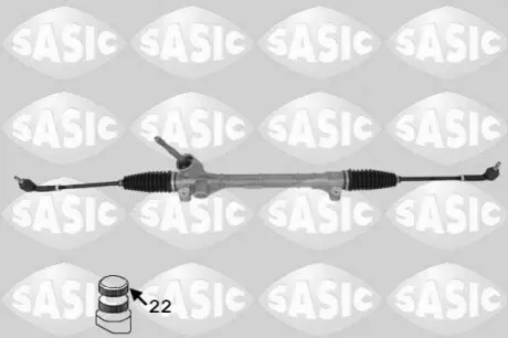 Рульова рейка без гідропідсилювача механічний (новий) SEAT IBIZA IV, IBIZA IV SC, IBIZA IV ST, TOLEDO IV SKODA FABIA III, FABIA III PRAKTIK, RAPID VW FOX, POLO V 1.0-2.0D 10.03-12.22 SASIC 7376035