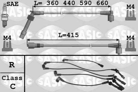 Автозапчасть SASIC 9286080