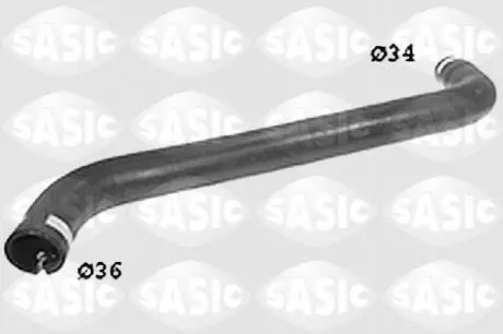 Патрубок радіатора Верх FIAT DUCATO 1.9D 03.89-04.02 SASIC SWH6608