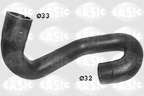 Патрубок радіатора Opel Astra G/Zafira A 1.4/1.6 98-09 SASIC SWH6775