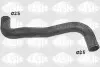 Шланг гумовий системи охолодження Верх AUDI 100 C3, 80 B2, 80 B3, 80 B4, COUPE B2, COUPE B3 SEAT TOLEDO I VW CADDY I, GOLF I, GOLF II, JETTA I, JETTA II, PASSAT B1, PASSAT B2 1.3-2.8 05.73 SASIC (SWH6781) зображення 1