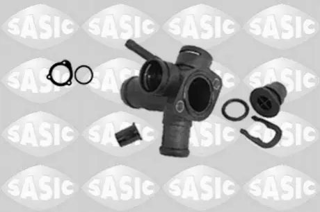 Фланець патрубка системи охолодження SASIC SWH6858 Купити в Україні