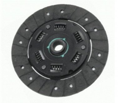 FIAT диск зчеплення Ducato 1.8 81-90 (215мм, 6 пружин) !) SASSONE 2301 (фото 1)