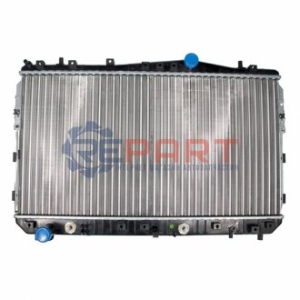 Радиатор охлаждения двигателя - (P96553244, P96553243, 96553424) SATO TECH R20009
