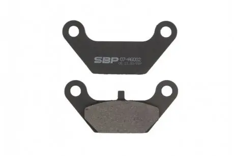 Комплект гальмівних колодок товщина16,5мм JCB 1115, 1115S, 1135, 2115, 2125, 2135, 2150, 3155, 3170, 3185, 3220 SBP 07AG002 Купити в Україні