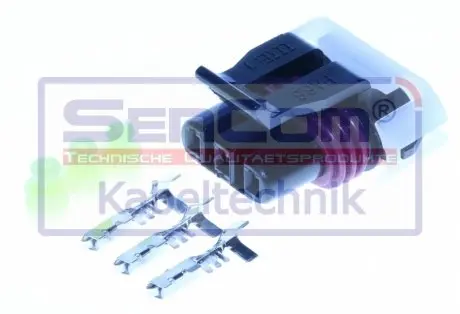 Електричний роз’єм, кількість контактів: 3, ремкомплект, GM OPEL SenCom CS20435