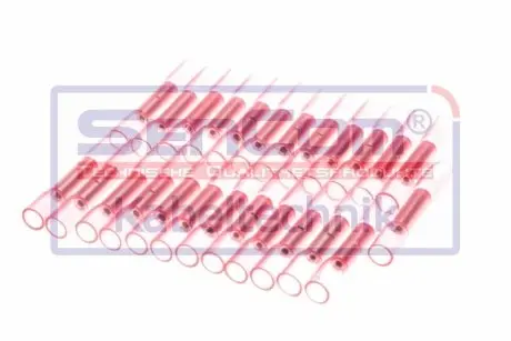 Конектори дротів,, кіл-ть в наборі 25, дріт: 0,5-1,5мм², колір: червоний SenCom SV103