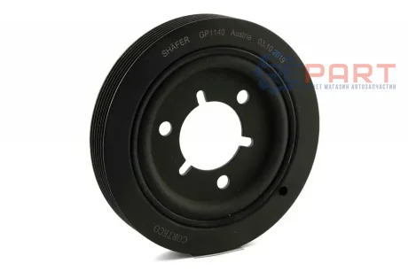 Шкив коленвала Citroen C2, C3, C4 Peugeot 206, 307, 406 1.4-2.0 HDI 00- SHAFER GP1140
