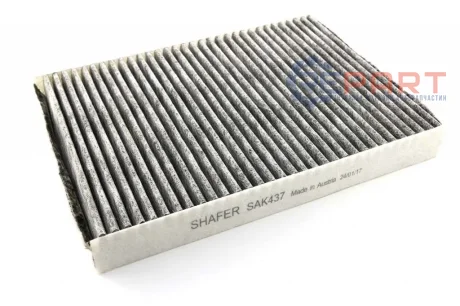 Фильтр салона угольный Citroen C5/C6 Peugeot 407 02/08- SHAFER SAK437