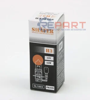 Лампа H3 12V 55W PK22s SHAFER SL1003