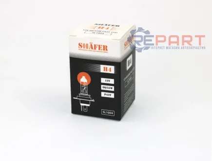 Лампа 12V H4 60/55W P43t SHAFER SL1004