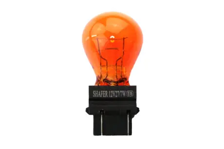 Лампа 12V PY27/7W 27/7W W2.5x16q (Type USA) orange SHAFER SL2024