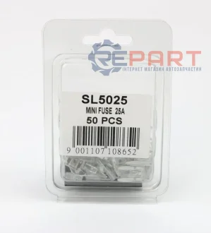Запобіжник плоский Mini 25A SHAFER SL5025