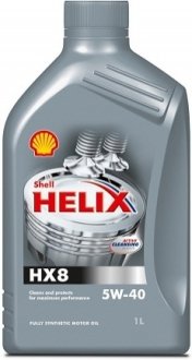 Олія моторна Helix HX8 Synthetic 5W-40 (1 л) SHELL 550040420 (фото 1)