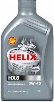 Фото Мастило двигуна Helix HX8 5W40 1L SHELL (550040420) зображення 1
