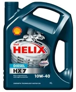 Масло моторное Shell Helix HX7 Diesel 10W-40 (4 л) SHELL 550040425 Купить в Украине