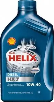 Масло моторное Shell Helix HX7 Diesel 10W-40 (1 л) SHELL 550040427 Купить в Украине