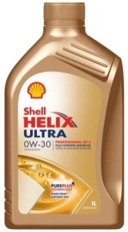 Масло HELIX 0W30 ULTRA PROFESSIONAL AV-L 1L SHELL 550046303