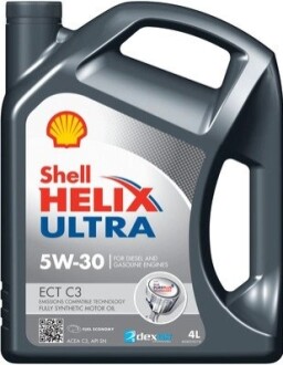 Helix Ultra ECT C3 5W-30, 4L (x4) SHELL 550050441