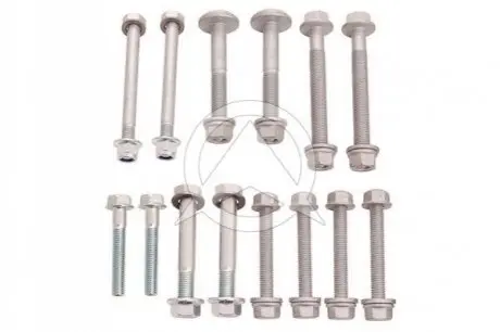 Фото 1 — Болт важеля передн. осі Audi A6/7 (повний к-кт 14 шт) SIDEM (37003) Фото Болт важеля передн. осі Audi A6/7 (повний к-кт 14 шт) SIDEM (37003) зображення 1