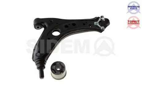 Важіль підвіски (передній/знизу) (R) Seat Cordoba/Ibiza 02-09/Skoda Fabia 99-14/Roomster 06-15 SIDEM 57177 Купити в Україні