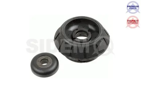 Фото Подушка амортизатора (перед) Citroen C1/Toyota Aygo/Peugeot 107 05- (з підшипн.) SIDEM (853424 KIT) зображення 1