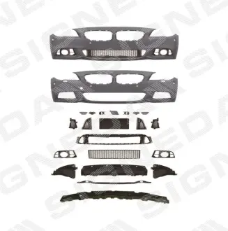 Фото ПЕРЕДНІЙ БАМПЕР | BMW 5 (F10/F11), 10 - 16 Signeda (PBM04071SET) зображення 1