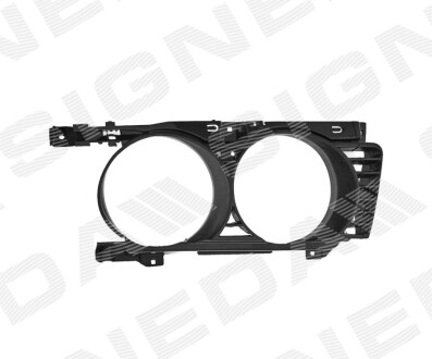 Решетка радиатора / bmw 5 (e34), 01.88 - 12.95 / (94-), черный Signeda PBM07006GL