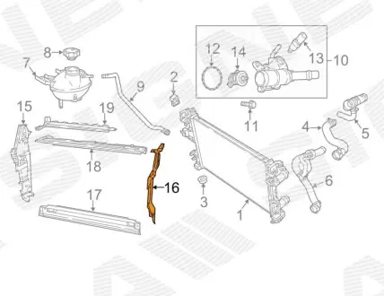 ПОВІТРЯНИЙ ДЕФЛЕКТОР | JEEP COMPASS, 17 - 20 Signeda PCR33311AL Купити в Україні