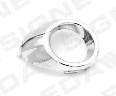 Фото РАМКА ПРОТИТУМАННОЇ ФАРИ | FORD FIESTA, 10.08 - 12.12 Signeda (PFD99186CARK) зображення 1