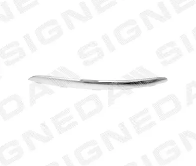 Фото МОЛДИНГ НА РЕШІТКУ В БАМПЕР | VW GOLF V VARIANT, 06 - 09 Signeda (PVW07065MAL) зображення 1