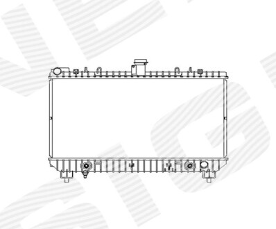 РАДІАТОР | CHEVROLET CAMARO, 14 - 15 Signeda RA13142