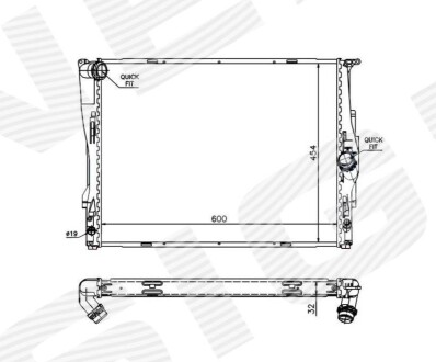 РАДИАТОР Signeda RA60786Q